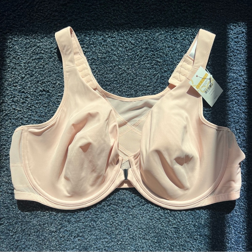 BRAND NEW 42D Posture Bra w/ Front close & underwire - NWT NEVER WORN Plus Size